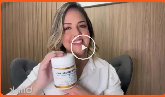 Vídeo que revela os benefícios do colageno Collagem Vitta.