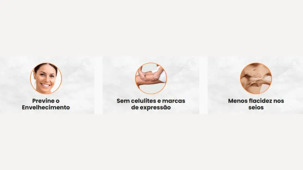 Alguns dos benefícios do Collagem Vitta.