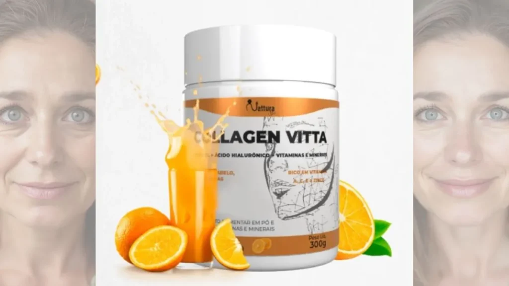 Collagen Vitta antes e depois.